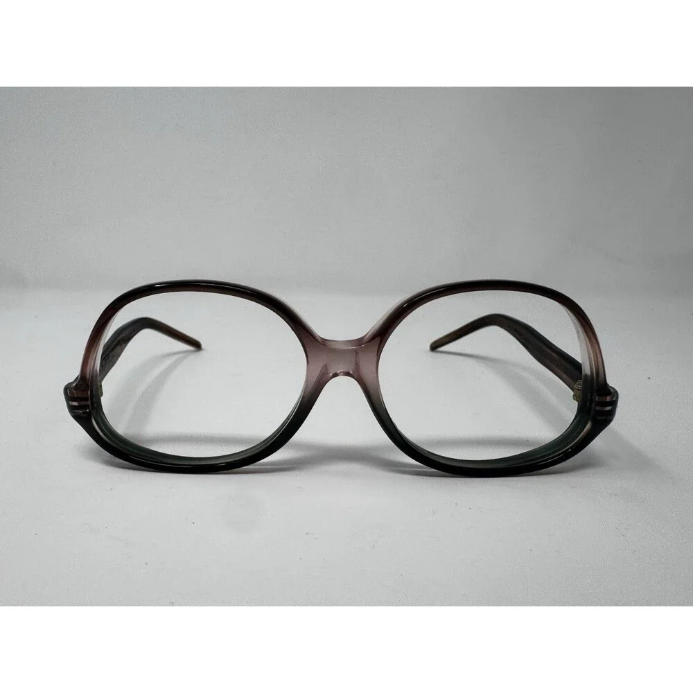 Victory USA Vintage 70s Womens Eyeglass Frames Pink Brown Fade 52-12-135